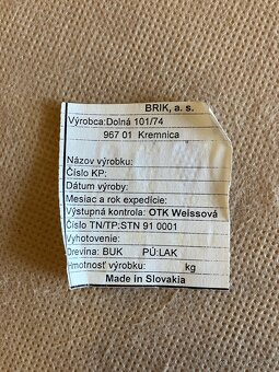 Rozkladaci jedalensky stol a stolicky - BRIK - 3