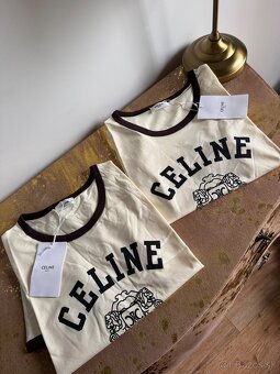 Celine bavlnené tričko Skladom - 3