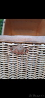 Starožitný prútený kočík - 3