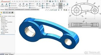 Profesionálne 3D modelovanie, vývoj dielov a 2D dokumentácia - 3