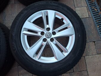 Orig. hliníkové disky Opel R17, 5x108 - 3