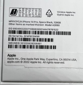 iPhone 14 PRO 128GB black - 3
