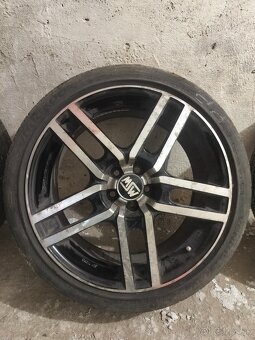 Predám letnú sadu kolies 225/40 R18 5x100 - 3