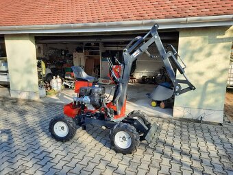 Minibager JMEKA SUPER QUATTRO PRO KN2 13HP Benzín/el.štart - 3
