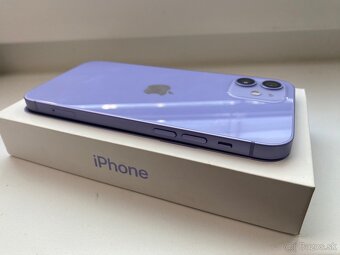 iPhone 12 64Gb Purple - TOP STAV - 3
