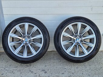Letná sada 5x112 R18 , 245/45/18 BMW 5 - G30 G31 TOP stav - 3