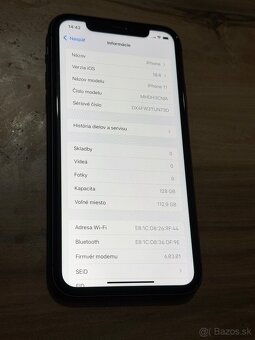 Predám Apple IPhone 11 128GB Black bežné Známky - 3