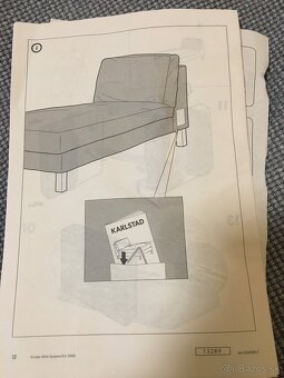 Poťah na ležadlo Karlstad Ikea - NOVÝ - 3