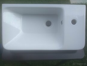 Sapho Luxa umývadlo 55x30 cm obdĺžnik biela - 3