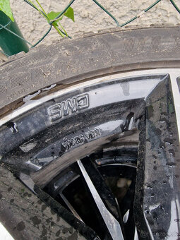 Disky a nové zimné pneu 225/45R17 - 3
