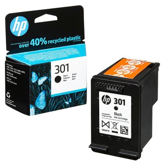 HP 301 BLACK - atramentová farba do tlačiarne - 3