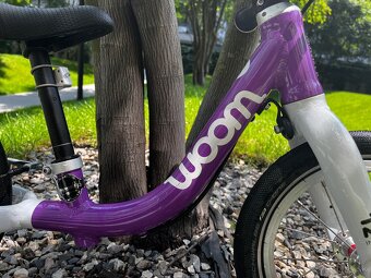Woom 1 12” fialový odrážadlo - 3