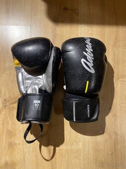 Boxovacie rukavice + chránič na hlavu - 3