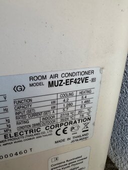 Klimatizacia s kurenim Mitsubishi 5kw - 3