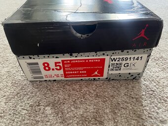 Predám čisto nové Jordan 4 retro - 3