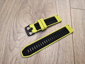 Zeleno-čierny remienok 22 mm - 3