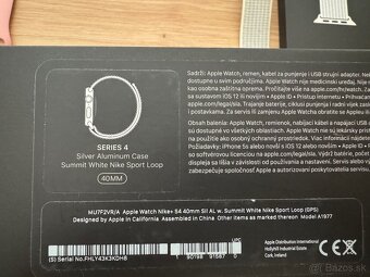 Apple Watch series 4 40mm NIKE + - 3