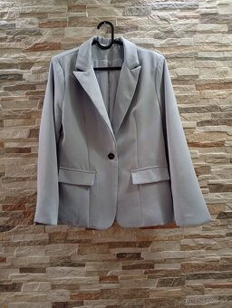 Nové, dámské světle modré sako - 3