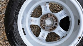 Predam hlinikove disky na Hyundai letné pneu 185/65R14 - 3