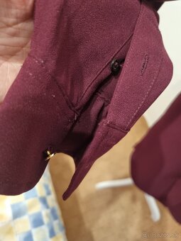 nové bordové košeľové šaty Ralph Lauren   M - 3