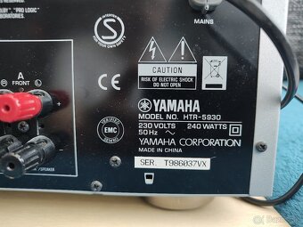 Receiver YAMAHA HTR-5930+DVD-S 661 - 3