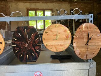 Nastené epoxidové hodiny - 3
