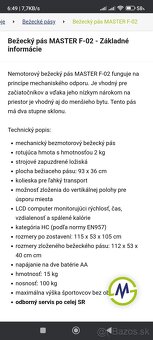 Bežiaci pás mechanicky Master F 02 - 3