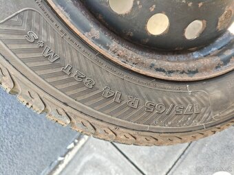 175/65 R14 - 4x100 zimné Nokian - 3