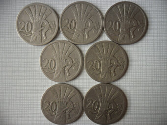1. ČSR - 20 halierov, 25 halierov - 3