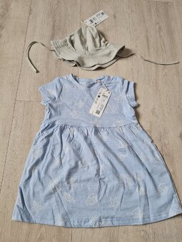 Saty lindex veľ 86 + klobuk - 3