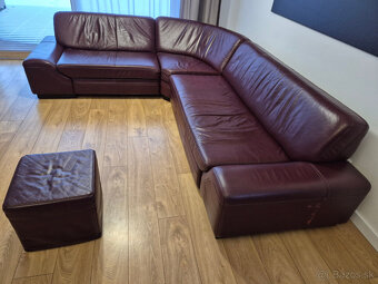 Kožená sedacia súprava L - 3