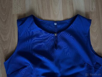 Kráľovsky modré šaty - 3