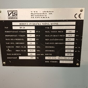 Bodová zváračka - 3