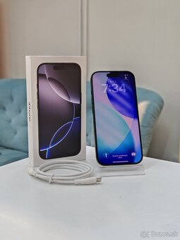 Apple iPhone 16 Pro 128GB Black Titanium | ZÁNOVNÝ - 3
