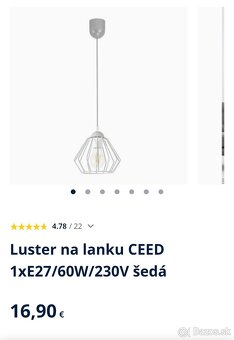 Stropné svietidlá - 3