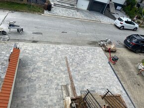 Pokládka zámkovej dlažby - 3
