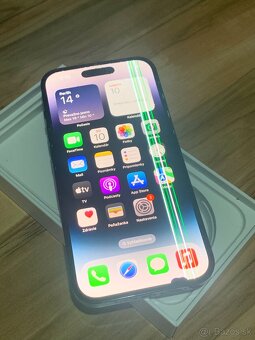 Predám Apple iphone 14 PRO 128GB Black poškodený - 3