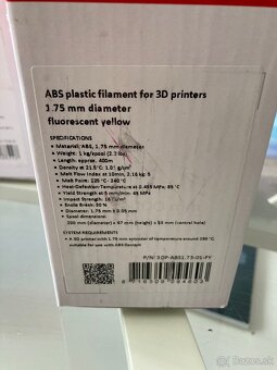 PREDÁM/VYMENÍM filament ABS - 3
