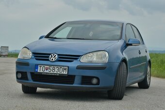 Volkswagen Golf V 1.9 TDI – spoľahlivý diesel – 2005 – 2400 - 3