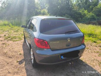 Peugeot 307 1,6 Hdi 66kw diesel - 3