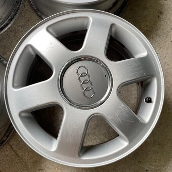 alu disky audi 5x100 r15 - 3