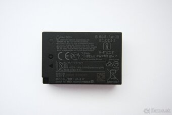 Originál batéria Canon LP-E17 –💥 TOP stav - 3
