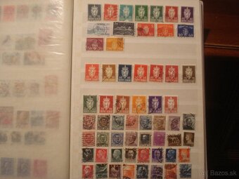 16 stranový album A4 + 850 rôznych známok západná Európa - 3