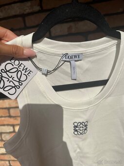 👚 LOEWE biele tielko – veľkosť S 👚 - 3