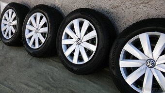 pl d 5x112 r16 VW group + zimné 215/60 r16 XL + orig puk - 3