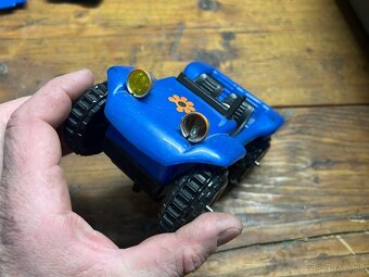 Staré autíčka 6 kusov + skákavka loptička - 3