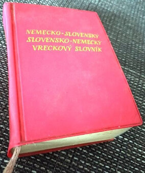RETRO SLOVNÍKY A UČEBNICE - 3