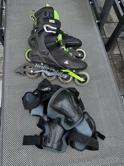 INLINE KORCULE velkost 45, kolieska 90 mm - 3