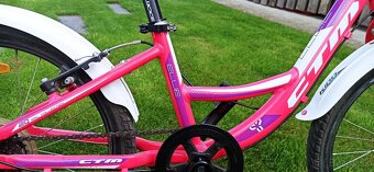 dievčenský detský bicykel CTM veľkosť 20 - 3