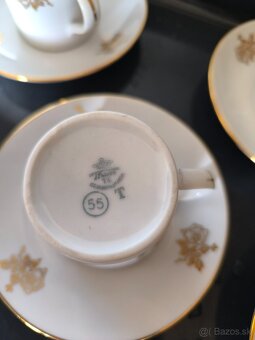 Sada karlovarského porcelánu na kávu - 3